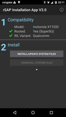 rSAP Installation App android App screenshot 1